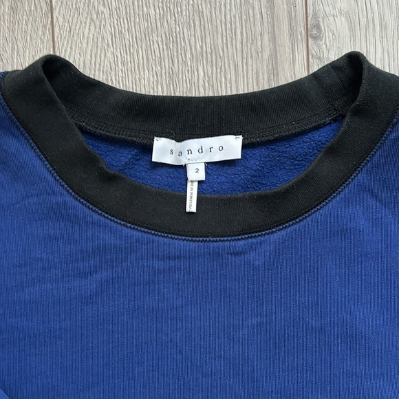 Sandro 100% Cotton Sweatshirt - Picture 2 of 7